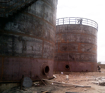 Tanks Fabrication and Construction